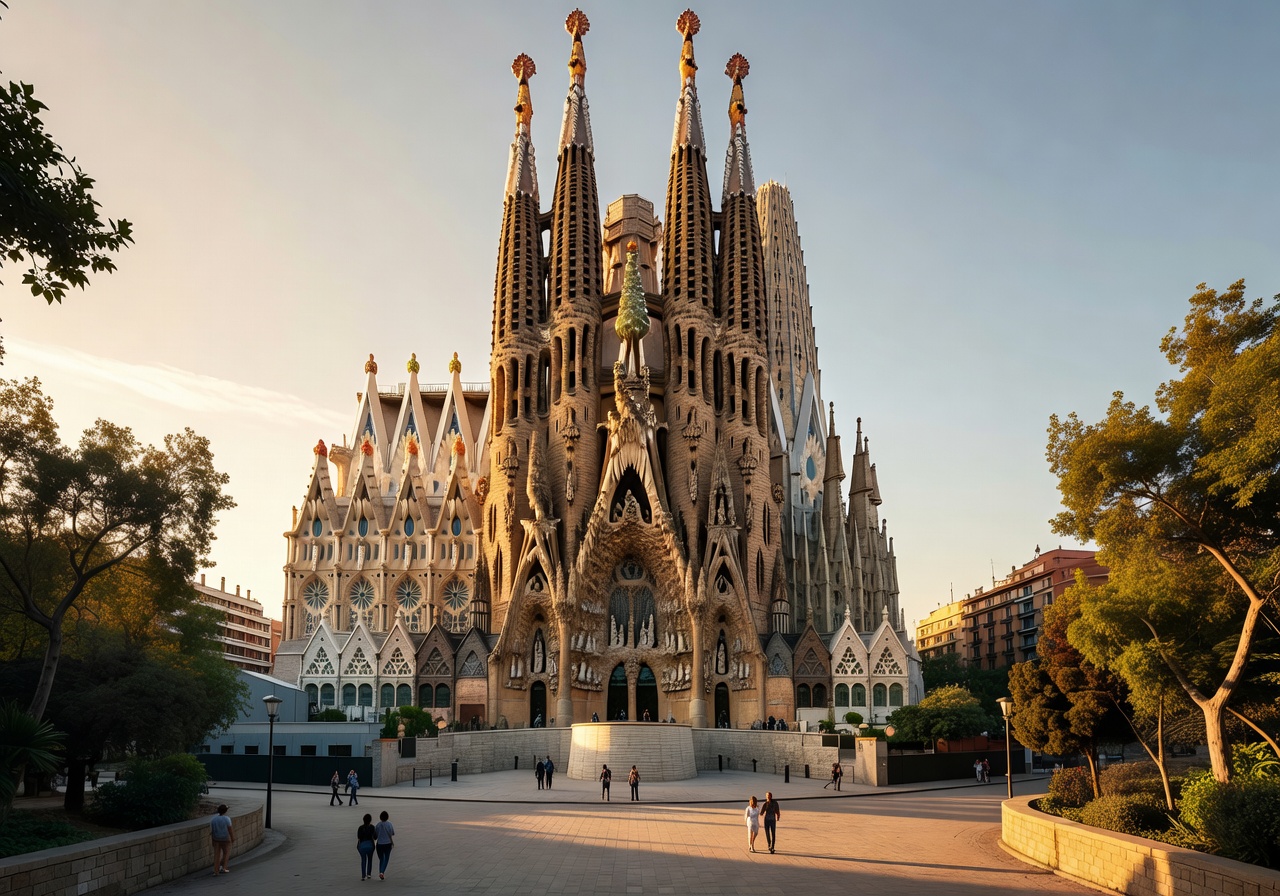 Barcelona Sagrada Familia view
